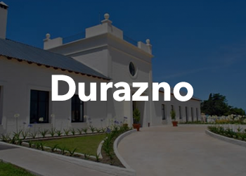 Entrada al cementerio de Durazno